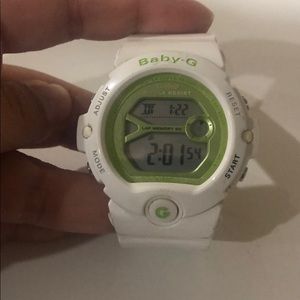 Casio Baby-g quartz 200M WR shock resistant watch